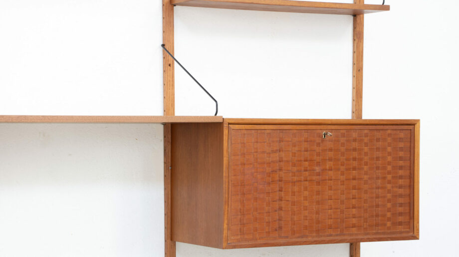 olddesign-bibliothèque-scandinave-vintage-poul-cadovius-Cado-royal-system-teck-danish-wall-unit-danoise-boocase-table-drop-leaf-teak-modern-mid-century-shelving-shelves