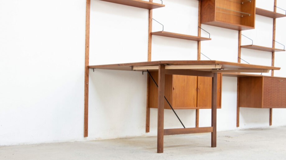 olddesign-bibliothèque-scandinave-vintage-poul-cadovius-Cado-royal-system-teck-danish-wall-unit-danoise-boocase-table-drop-leaf-teak-modern-porte-revues-mid-century-shelving-shelves