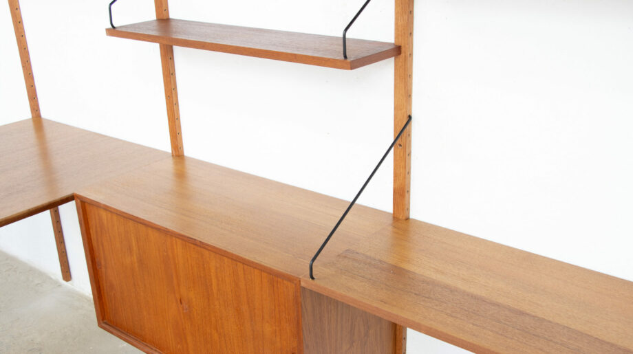 olddesign-bibliothèque-scandinave-vintage-poul-cadovius-Cado-royal-system-teck-danish-wall-unit-danoise-boocase-table-drop-leaf-teak-modern-porte-revues-mid-century-shelving-shelves