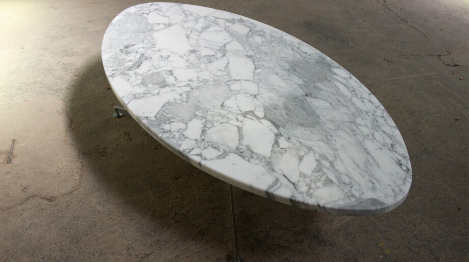 table-basse-coffee-marbre-marble-michel-kin-arflex-1960-1970-arabescato-carrare-italie-vintage-midcentury-modern