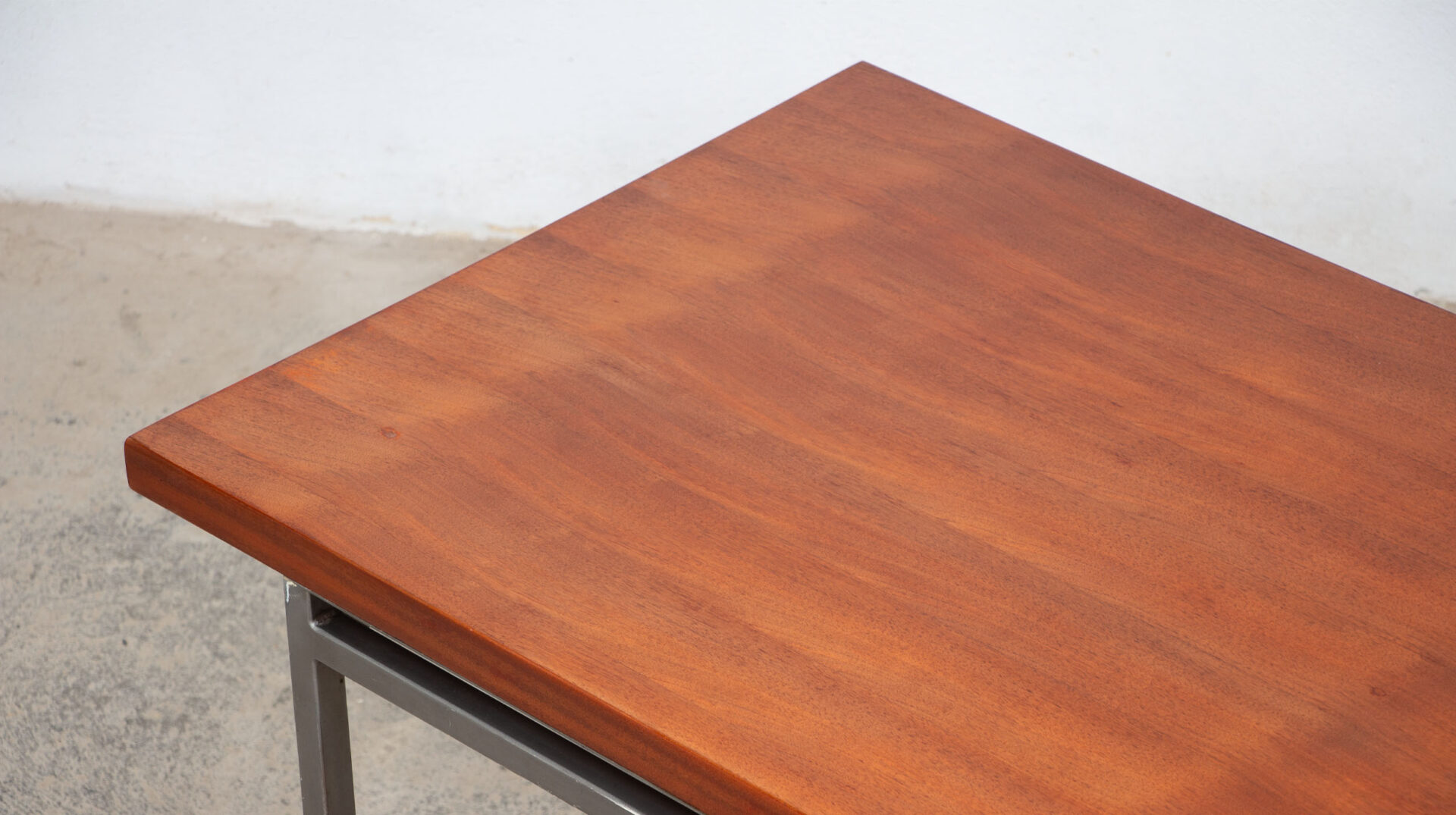 table-vintage-bookcase-dining-midcentury-georges-frydman-efa-teck-ölddesign-lyon-desk-walnut-noyer-french-design