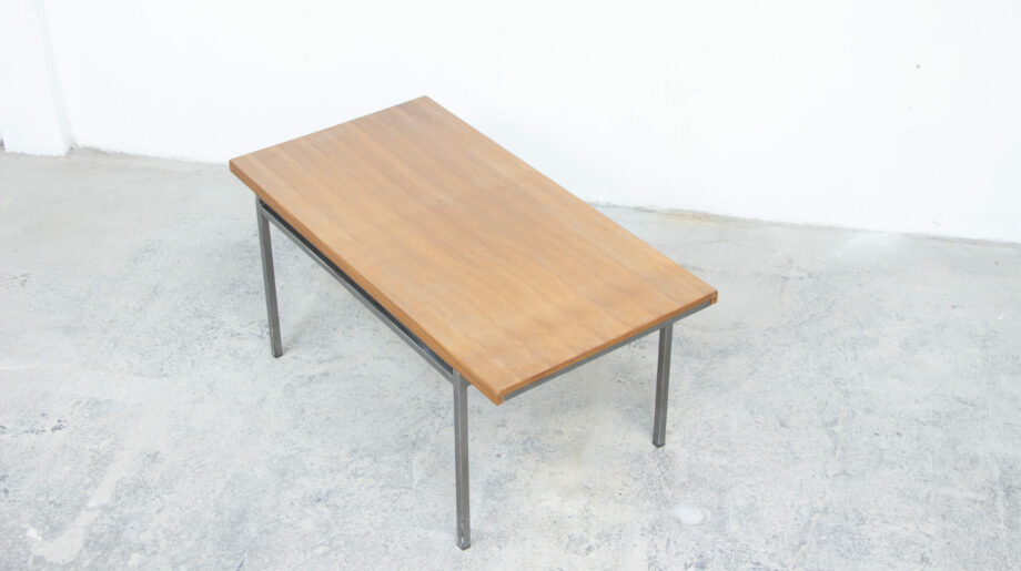 table-vintage-bookcase-dining-midcentury-georges-frydman-efa-teck-ölddesign-lyon-desk-walnut-noyer-french-design