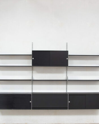 dieter-rams-606-shelving-wall-unit-bibliothèque-étagères-vitsoe-noir-black-ölddesign-design-germany-braun-bookcase-mid-century-vintage-minimalisme-minimaliste-minimalist-aluminium-laminate-1960