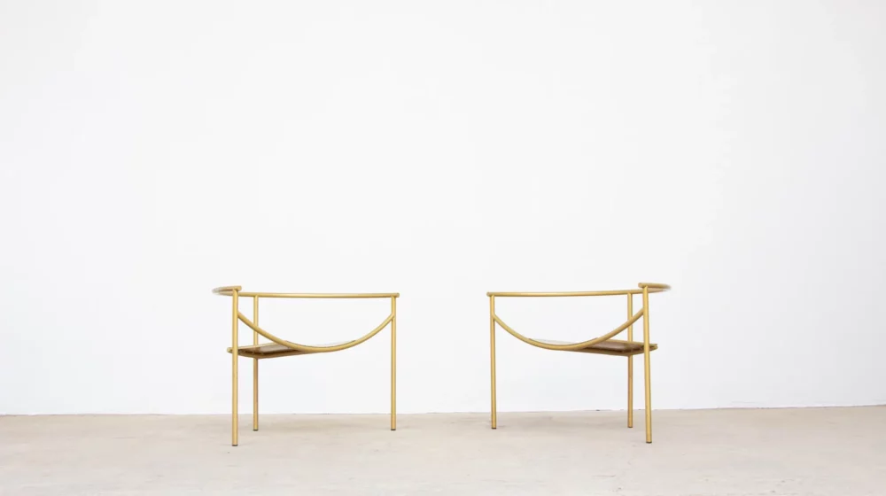fauteuils dr sonderbar de philippe starck édition XO, vue de face